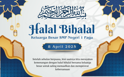 Halal Bihalal Keluarga Besar SMP Negeri 1 Pagu